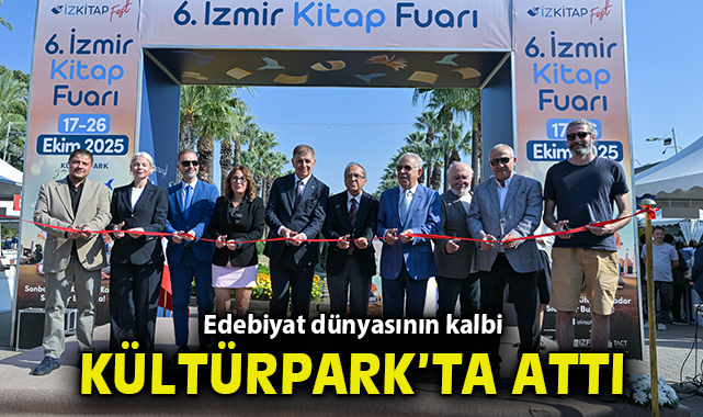 Edebiyat dünyasının kalbi Kültürpark’ta attı