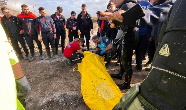 Foça'da sel sularında kaybolmuştu... Kaptanoğlu'nun cansız bedenine 3 gün sonra ulaşıldı
