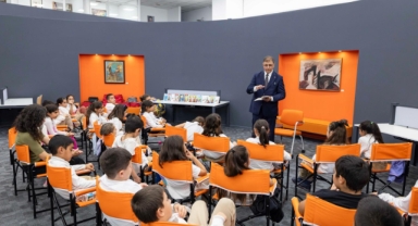 İzmirli çocuklar, Başkan Tugay’la okuma saatinde buluştu