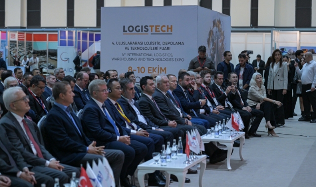 Lojistik sektörünün buluşma noktası LOGISTECH Fuarı başladı