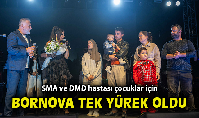 SMA ve DMD hastası çocuklar için Bornova tek yürek oldu