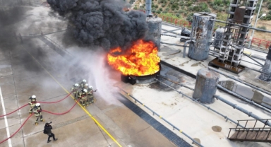 Yangın ve deprem tatbikatı nefesleri kesti!