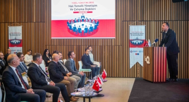 Başkan Eşki SODEMSEN Çalıştayında konuştu: Sürdürülebilir belediyecilik için paylaşım şart