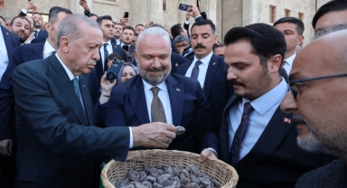 Başkan Pehlivan’dan Ankara çıkarması... Cumhurbaşkanı Erdoğan’a incir ikramı!