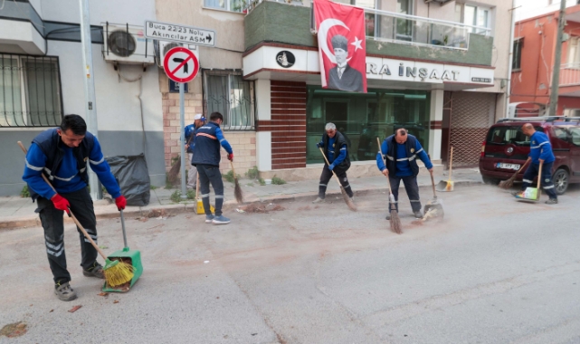 Buca’da dört koldan temizlik