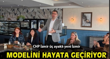 CHP İZMİR ÜÇ AYAKLI YENİ İZMİR MODELİNİ HAYATA GEÇİRİYOR