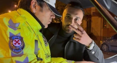 'Dur’ ihtarına uymayan alkollü sürücünün rahatlığı pes dedirtti!