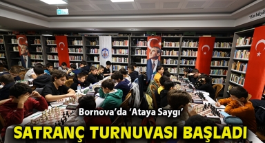 EFES SELÇUK’TA “ATAYA SAYGI” SATRANÇ TURNUVASI BAŞLADI