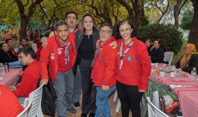 İzci sofrasında buluştular