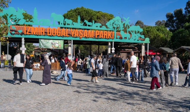 İzmir Doğal Yaşam Parkı’na ziyaretçi akını