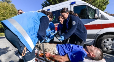 İzmir Doğal Yaşam Parkı’nda acil durum tatbikatı