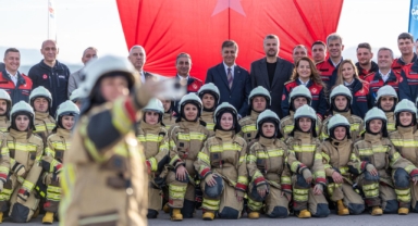 İzmir’in yeni itfaiye memurları göreve hazır!
