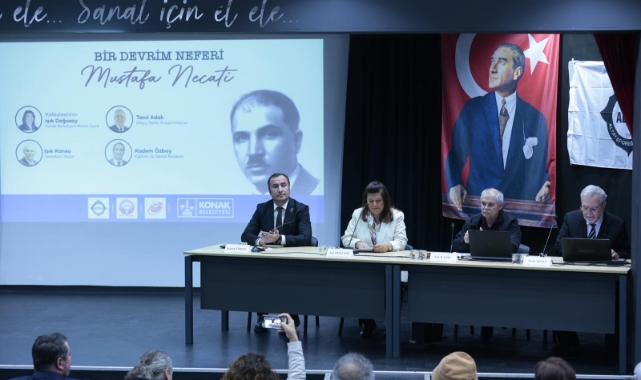 Mustafa Necati Öğretmenler Günü’nde Konak’ta anıldı