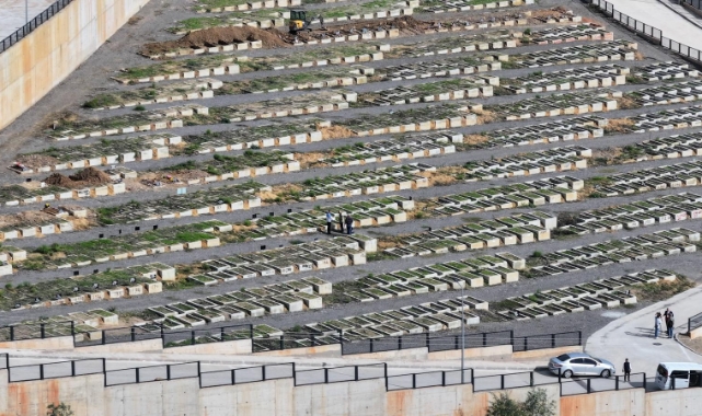 Örnekköy’de çift katlı mezarlık hizmete açılıyor