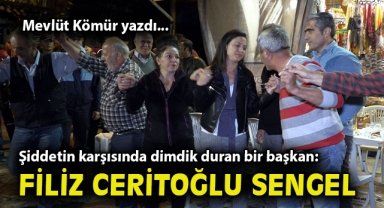 Şiddetin karşısında dimdik duran bir başkan: Filiz Ceritoğlu Sengel