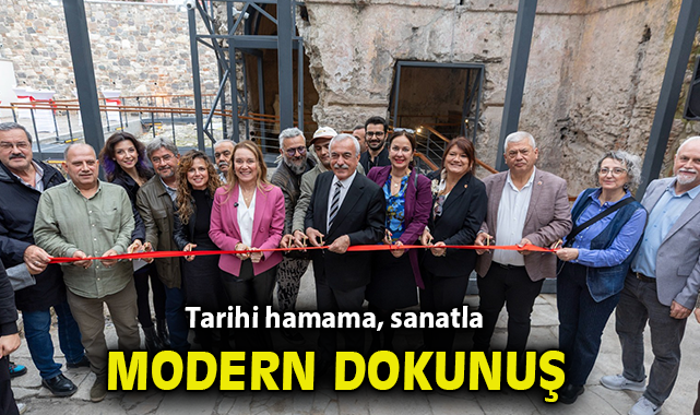 Tarihi hamama, sanatla modern dokunuş