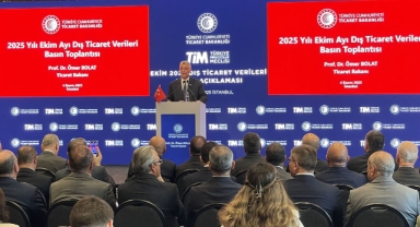 Ticaret Bakanı Bolat ekim ayında ihracatta rekor kırıldığını açıkladı