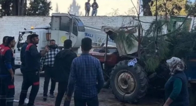 Torbalı’da feci kaza! İşçinin üzerine ağaç devrildi!
