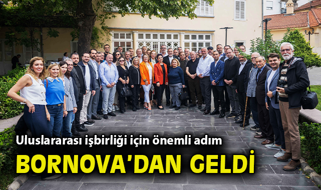 Uluslararası işbirliği için önemli adım Bornova’dan geldi