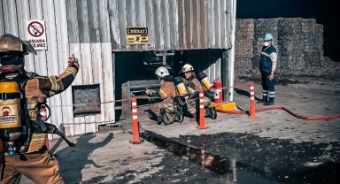 Afetlere ve yangınlara dirençli İzmir için tatbikatlar sürüyor
