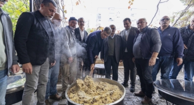 Başkan Tugay Abdal Musa için düzenlenen lokma duasına katıldı