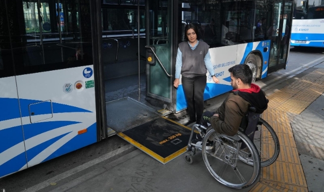 Başkan Tugay'ın Engelliler Günü'nde duyurduğu 'Duraktayım' müjdesi hayata geçti