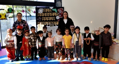 Bornovalı minikler Yerli Malı Haftası’nı coşkuyla kutladı