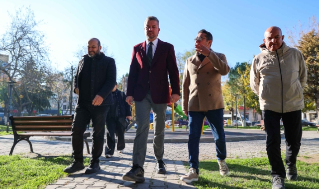 Buca’nın parkları yenileniyor