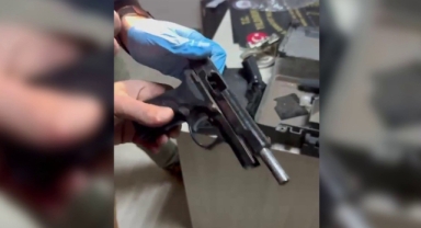 Kaçak silah atölyesine Yıldırım operasyonu: Çok sayıda silah ele geçirildi