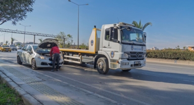 Büyükşehir’den trafiğe anında müdahale