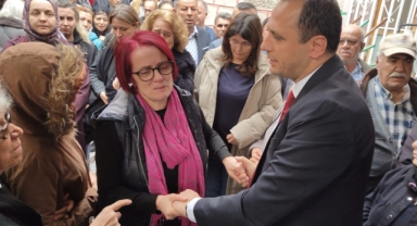 Erzene Mahallesi Muhtarı Ayşe Müjgan Pakyürek sonsuzluğa uğurlandı