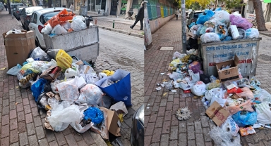 İşçimenler Ünsal ‘çöp sorunu bitti’ dedi ama sahadaki görüntüler tersini gösterdi!