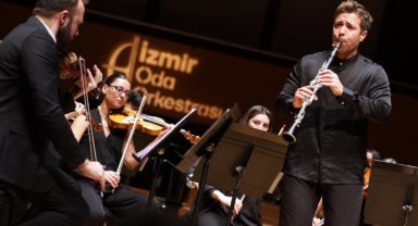İzmir Oda Orkestrası dünyaca ünlü klarnetçi Barragán ile sahne aldı