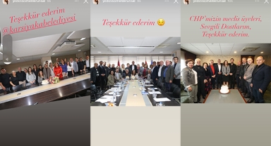 Karşıyaka’da tepki çeken görüntüler: Maaş krizi sürerken belediyede doğum günü şovu!