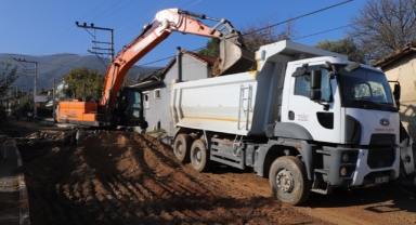 Menderes’te Asfalt Çalışması