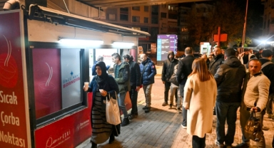 Bornova’da soğuk günlere karşı sıcak dayanışma