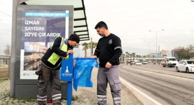 İzmir’de duraklar temiz ve düzenli