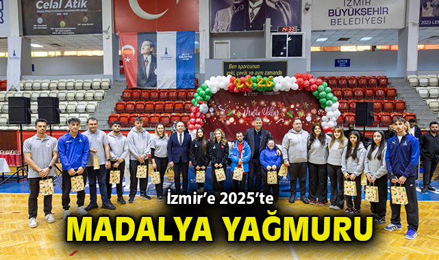 İzmir’e 2025’te madalya yağmuru