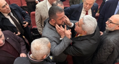 İZOTO genel kurulunda kriz: Kurucu iradeye müdahale salonu karıştırdı