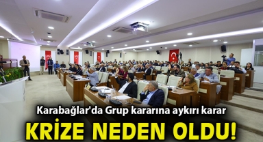Karabağlar'da Denetim Komisyonu çatlağı: Grup kararına aykırı karar krize neden oldu!