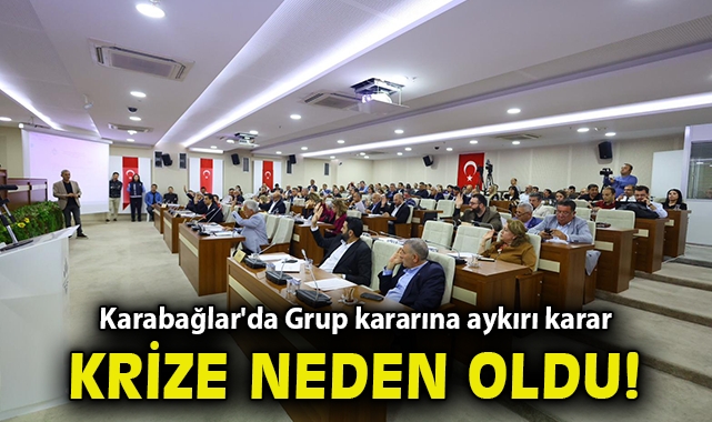 Karabağlar'da Denetim Komisyonu çatlağı: Grup kararına aykırı karar krize neden oldu!