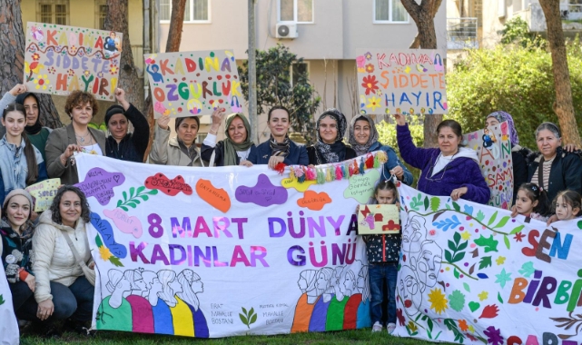 8 Mart Dayanışma Noktalarında kadınların sesi yükseldi