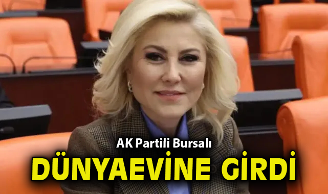 AK Partili Bursalı dünyaevine girdi!