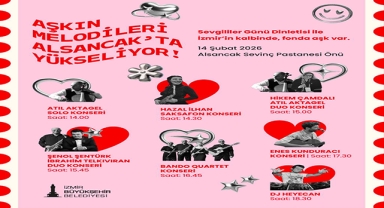 Aşkın melodileri Alsancak’ta yükseliyor