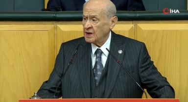 Bahçeli'den CHP'nin kürsü işgaline tepki!