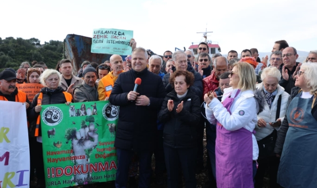 Başkan Balkan'dan kaçak söküme tepki: Bu gemi geldiği gibi gidecek!