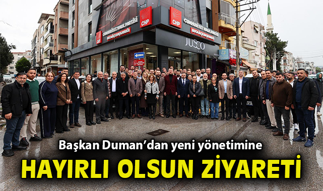 Başkan Duman’dan yeni yönetimine hayırlı olsun ziyareti