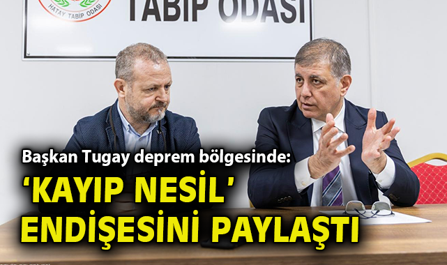 Başkan Tugay: Türkiye Sağlıklı Kentler Birliği'ni Hatay'da toplayalım