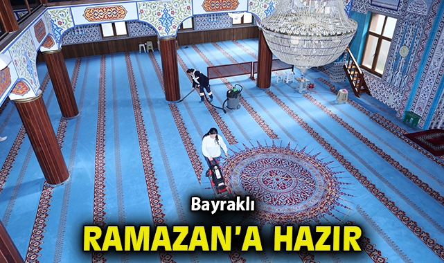 Bayraklı Ramazan'a hazır