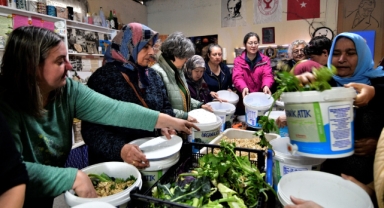 Bornova’da kompostla dönüşen kent tarımı